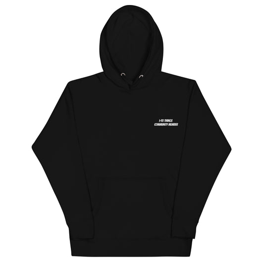 Embroidered Community Member Hoodie