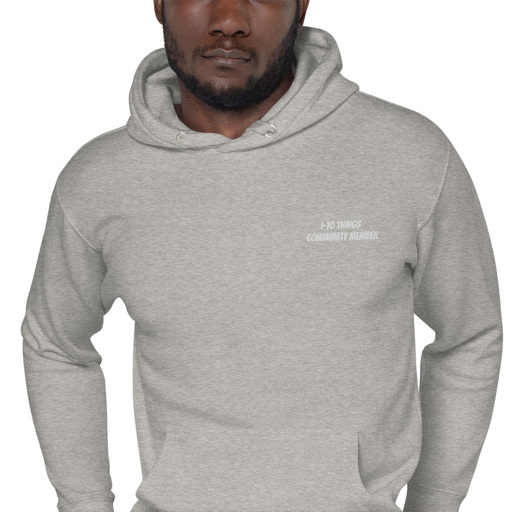 Embroidered Community Member Hoodie