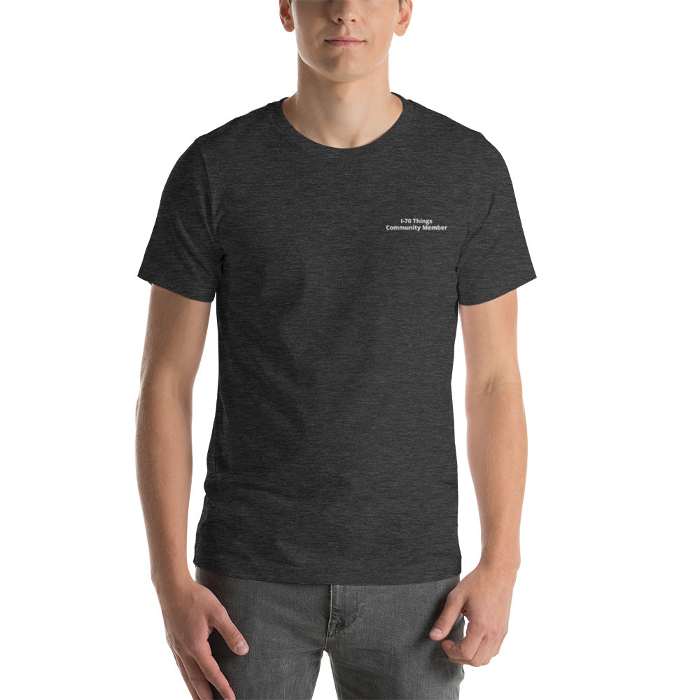 Embroidered I-70 Things 'Community Member' Short-Sleeve T-Shirt